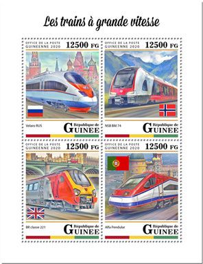 n° 10247/10250  - Timbre GUINEE Poste