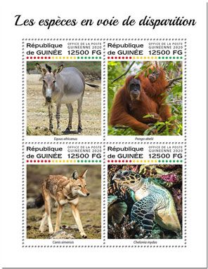 n° 10271/10274  - Timbre GUINEE Poste