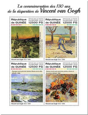 n° 10351/10354  - Timbre GUINEE Poste