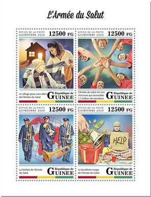 n° 10359/10362  - Timbre GUINEE Poste