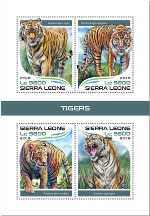 n° 7833/7836 - Timbre SIERRA LEONE Poste