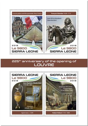 n° 7869/7872 - Timbre SIERRA LEONE Poste