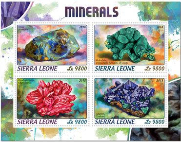 n° 7905/7908 - Timbre SIERRA LEONE Poste