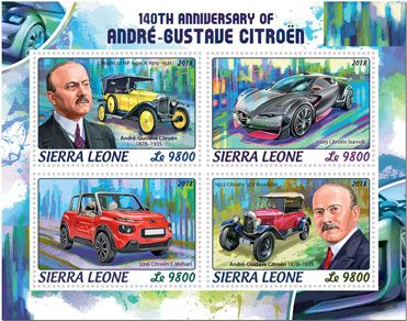 n° 7909/7912 - Timbre SIERRA LEONE Poste