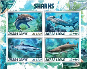 n° 7929/7932 - Timbre SIERRA LEONE Poste