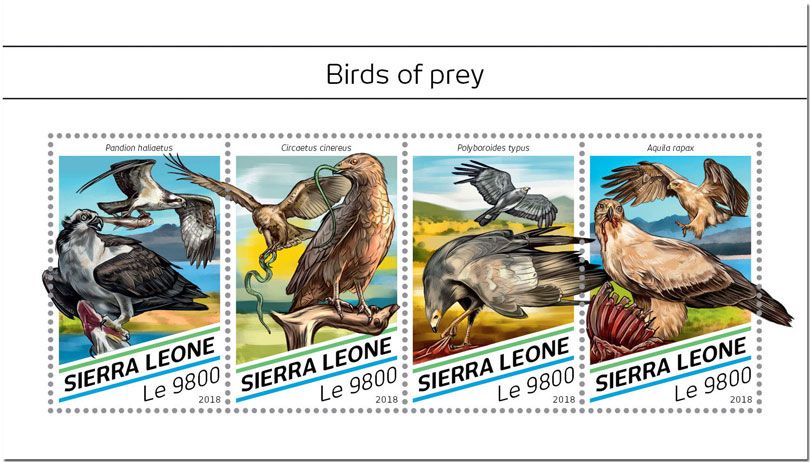 n° 8029/8032 - Timbre SIERRA LEONE Poste