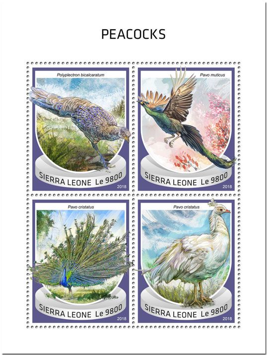 n° 8210/8213 - Timbre SIERRA LEONE Poste