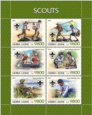 n° 8265 - Timbre SIERRA LEONE Poste