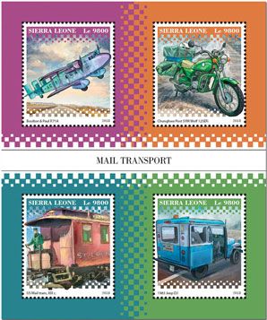 n° 8498/8501 - Timbre SIERRA LEONE Poste