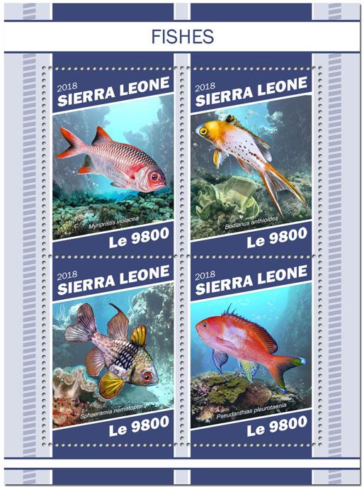 n° 8514/8517 - Timbre SIERRA LEONE Poste