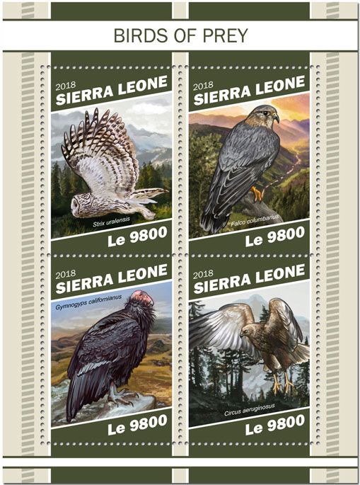 n° 8518/8521 - Timbre SIERRA LEONE Poste