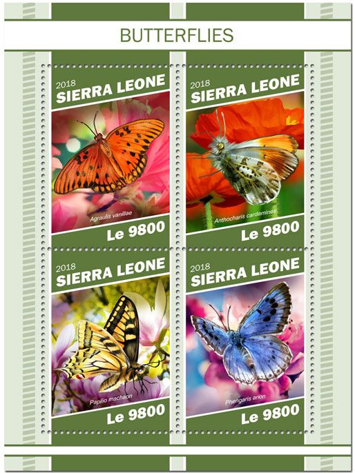 n° 8522/8525 - Timbre SIERRA LEONE Poste