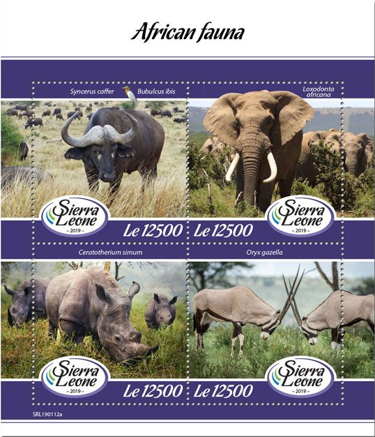 n° 8635/8638 - Timbre SIERRA LEONE Poste