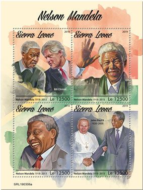 n° 8780/8783 - Timbre SIERRA LEONE Poste