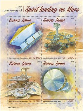 n° 8800/8803 - Timbre SIERRA LEONE Poste