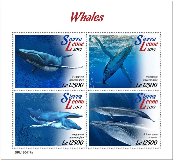 n° 8912/8915 - Timbre SIERRA LEONE Poste