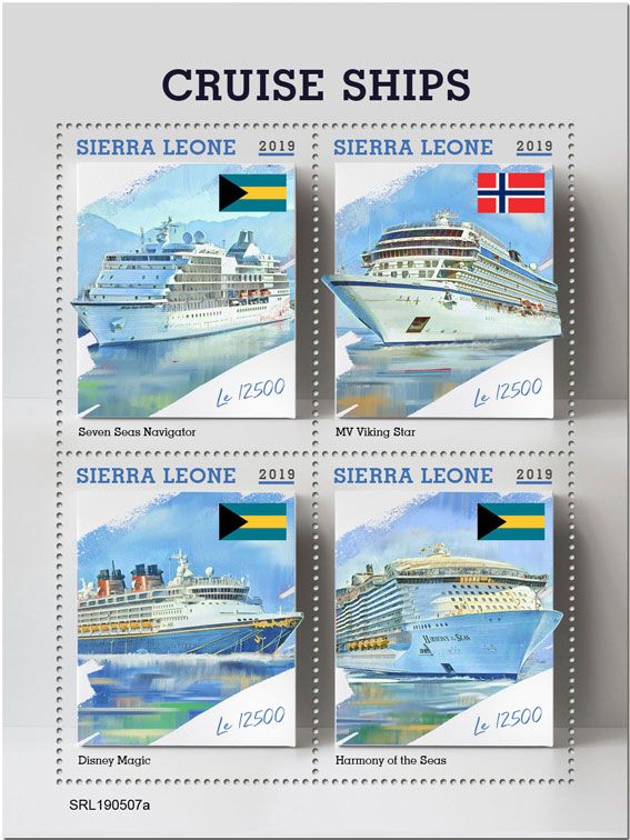 n° 8948/8951 - Timbre SIERRA LEONE Poste