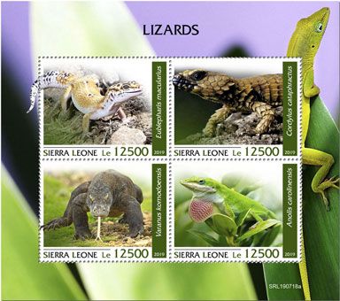 n° 9182/9185 - Timbre SIERRA LEONE Poste