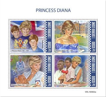 n° 9272/9275 - Timbre SIERRA LEONE Poste