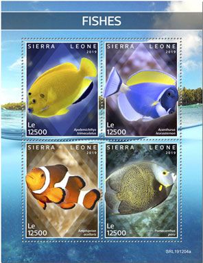 n° 9521/9524 - Timbre SIERRA LEONE Poste