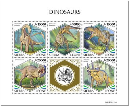 n° 9661/9665  - Timbre SIERRA LEONE Poste