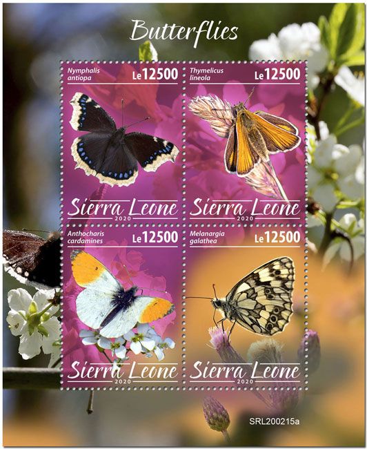 n° 9757/9760  - Timbre SIERRA LEONE Poste