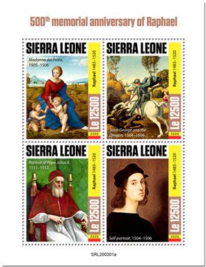 n° 9778/9781  - Timbre SIERRA LEONE Poste