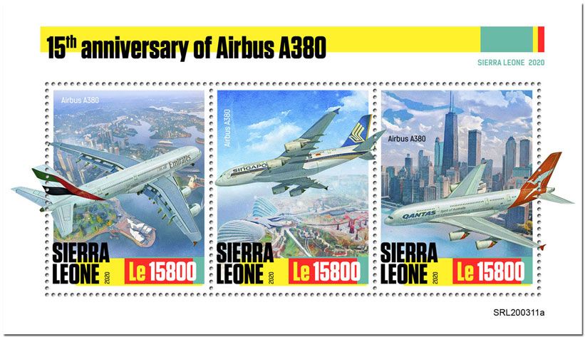 n° 9811/9813  - Timbre SIERRA LEONE Poste