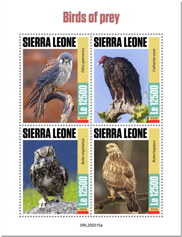 n° 9824/9827  - Timbre SIERRA LEONE Poste