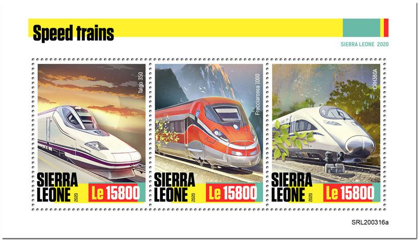 n° 9828/9830  - Timbre SIERRA LEONE Poste