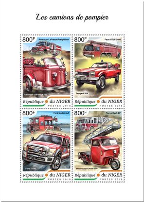 n° 4817/4820 - Timbre NIGER Poste