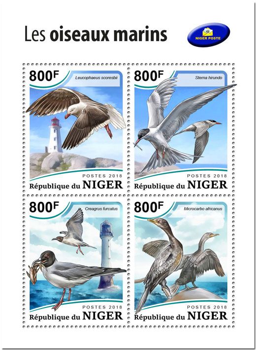 n° 4922/4925 - Timbre NIGER Poste