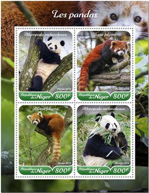 n° 5536/5539 - Timbre NIGER Poste