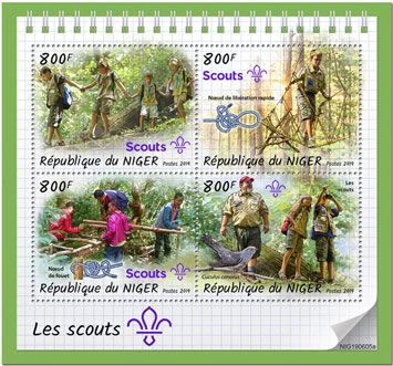 n° 5627/5630 - Timbre NIGER Poste