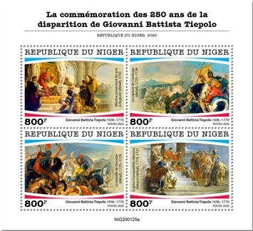 n° 5819/5822  - Timbre NIGER Poste