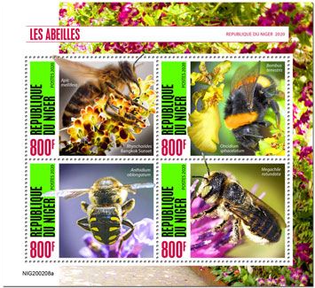 n° 5859/5862  - Timbre NIGER Poste