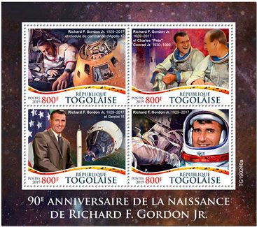 n° 6960/6963 - Timbre TOGO Poste