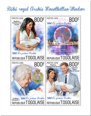 n° 7106/7109 - Timbre TOGO Poste