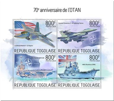 n° 7110/7113 - Timbre TOGO Poste