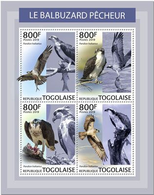 n° 7243/7246 - Timbre TOGO Poste