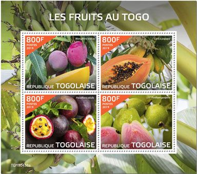 n° 7434/7437 - Timbre TOGO Poste