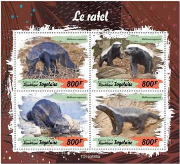 n° 7822/7825 - Timbre TOGO Poste