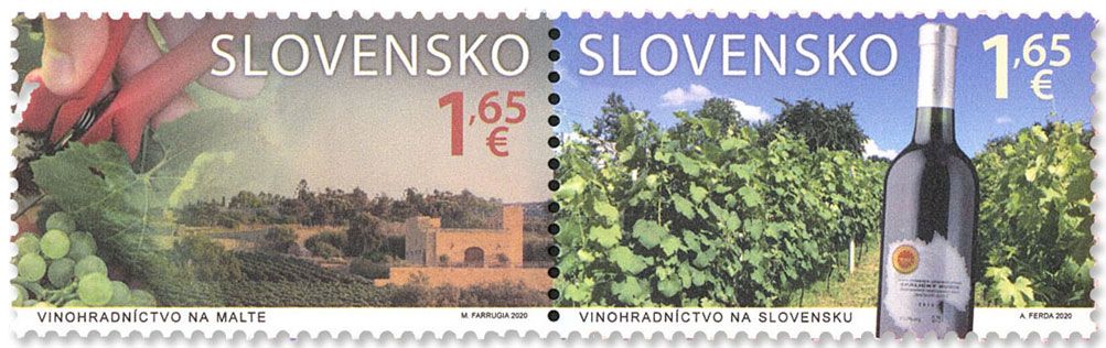 n° 807/808 - Timbre SLOVAQUIE Poste