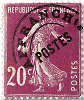 nr. 55 -  Stamp France Precancels