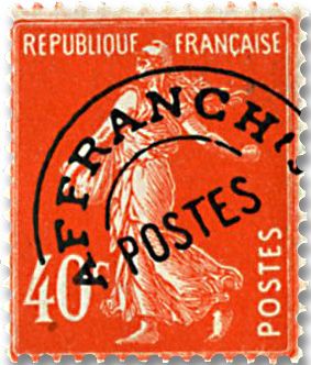 nr. 64 -  Stamp France Precancels