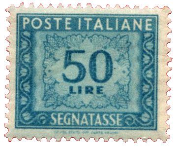 n°76** - Timbre ITALIE  Taxe