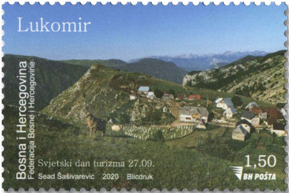 n° 840 - Timbre BOSNIE-HERZEGOVINE Poste