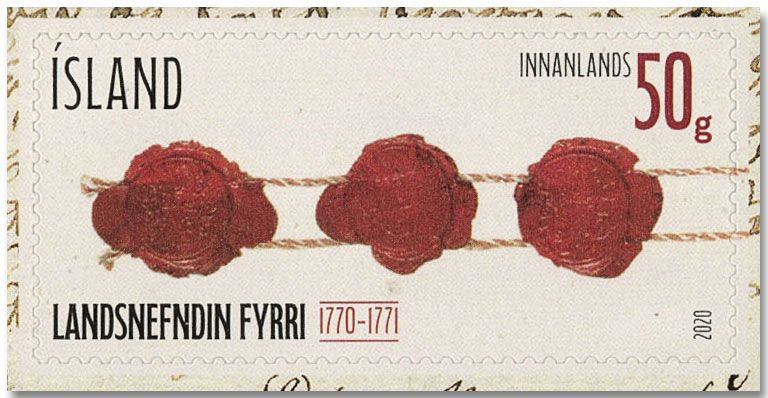 n° 1542 - Timbre ISLANDE Poste