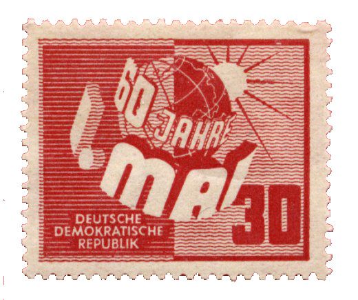 n°5** - Timbre ALLEMAGNE DDR Poste