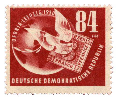 n°14** - Timbre ALLEMAGNE DDR Poste